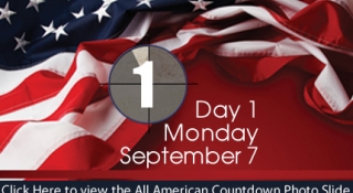 All American Weekend - Day 1 - Monday, Sept. 7