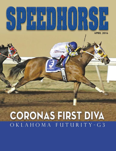 April 2016 Cover of Speedhorse