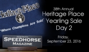 Heritage Place Yearling Sale - Friday, September 23