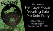 Heritage Place Yearling Sale - Wednesday, September 21