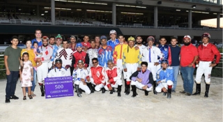 500th Win for Jockey Francisco Calderon