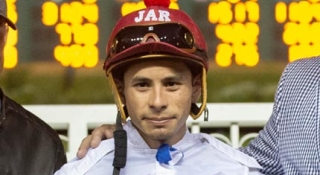 Jesus Ayala Named Rising Star Jockey Award Winner