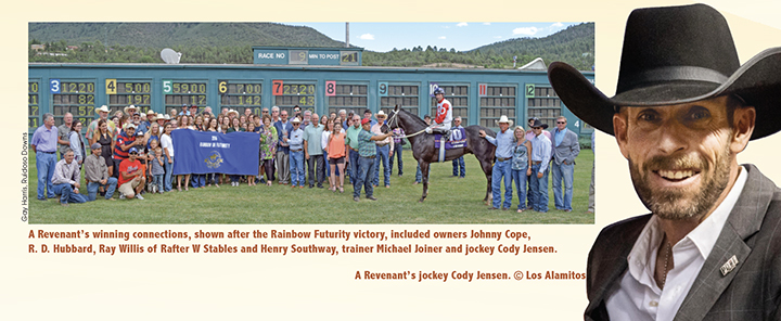 Jockey Cody Jensen