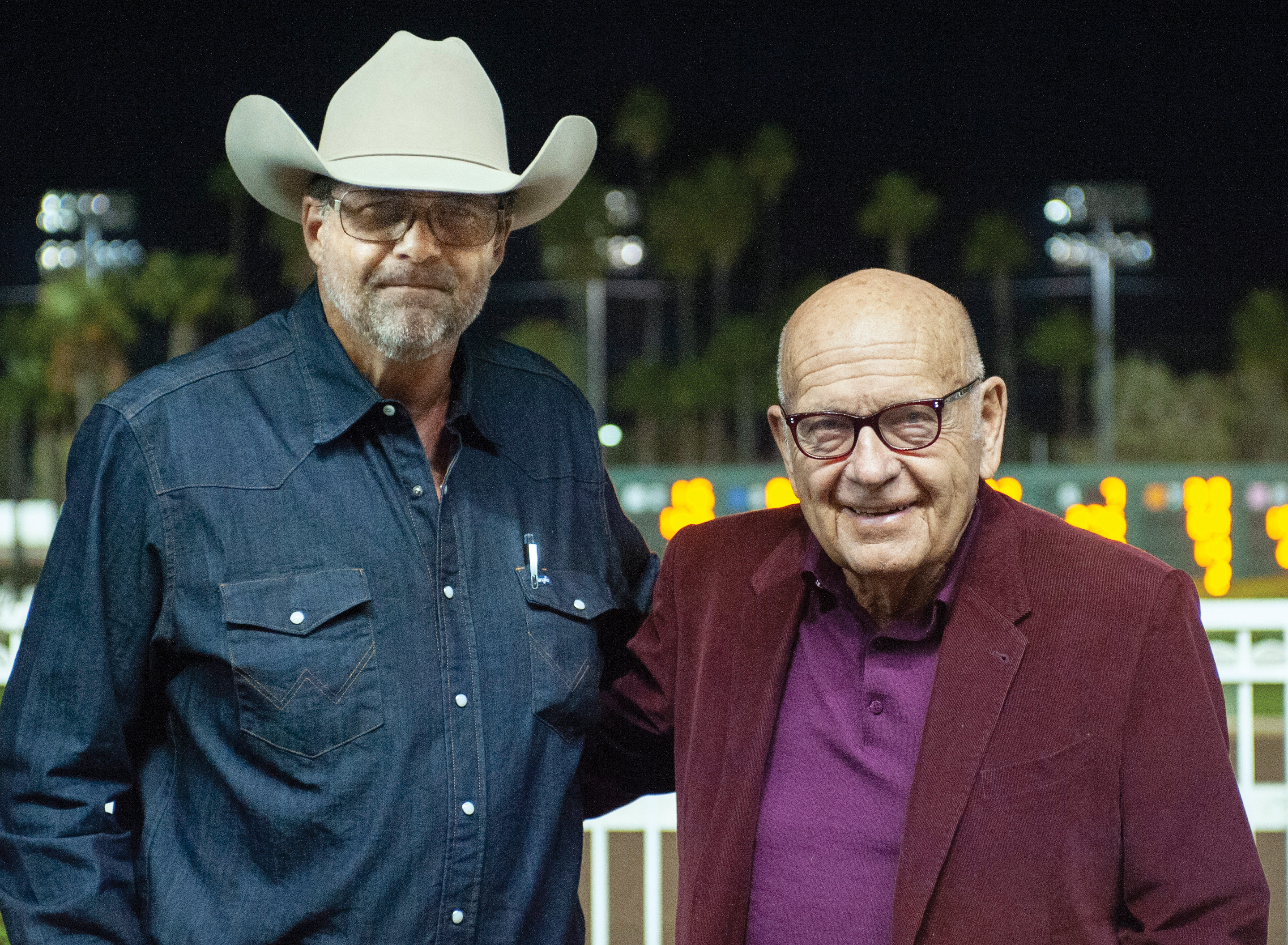 Trainer Scott Willoughby and Owner Ed Allred