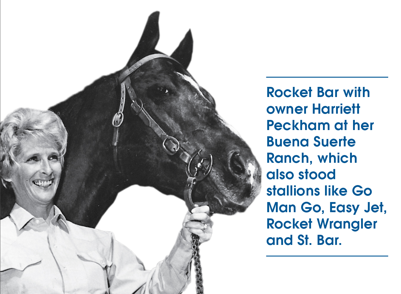 The Story of Rocket Bar, Part 1 - Speedhorse Magazine - Your Global  Connection to Quarter Horse Racing